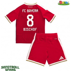 Bayern Munich Tom Bischof #8 Hemmaställ Barn 2026-27 Kortärmad (+ Korta byxor)